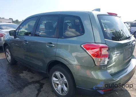 2018 Subaru Forester 2.5I из США, поврежденный, VIN JF2SJAAC5JH528187